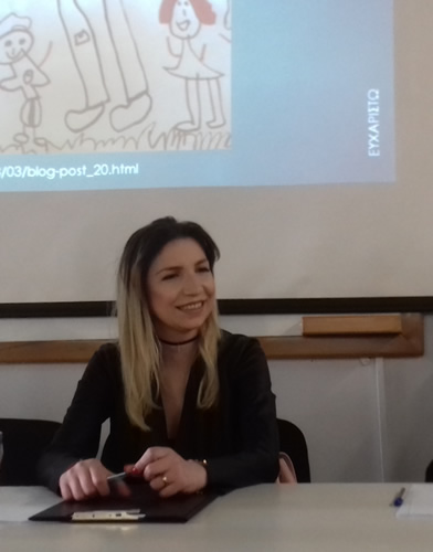 Ms. Eva Pavlidou - Authors Insights to the Art and Craft of Writing: An Open Seminar offered by The University of Sheffield International Faculty, CITY College English Studies Department