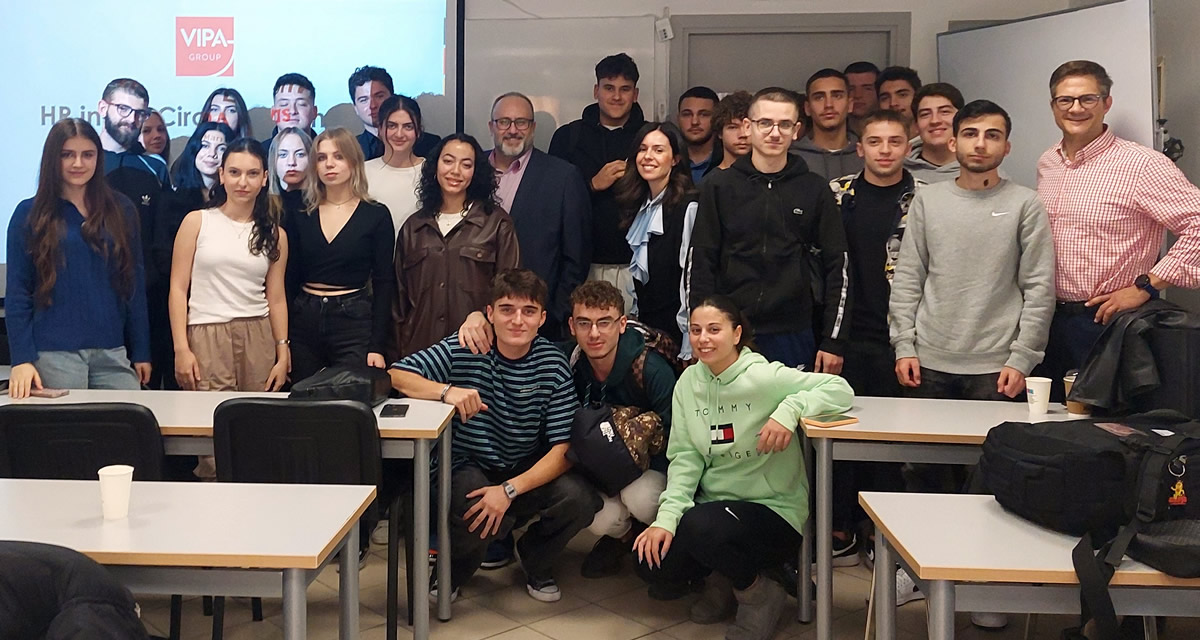 Presentation by VIPA Group, a global leader in recycling, for CITY College Business students